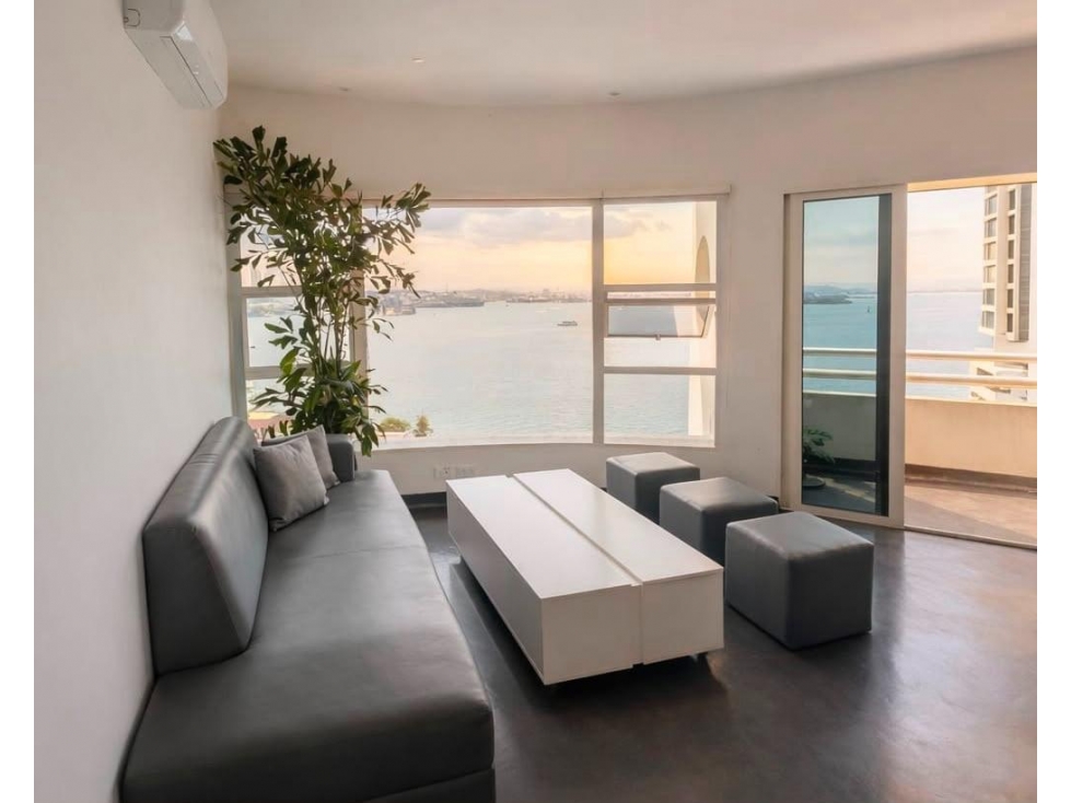 Se vende apartamento amoblado en Bocagrande, en Cartagena