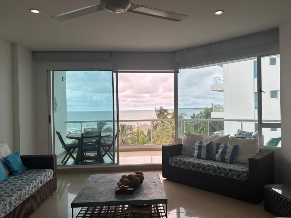 Se Arrienda Apartamento amoblado en La Boquilla, en Cartagena.