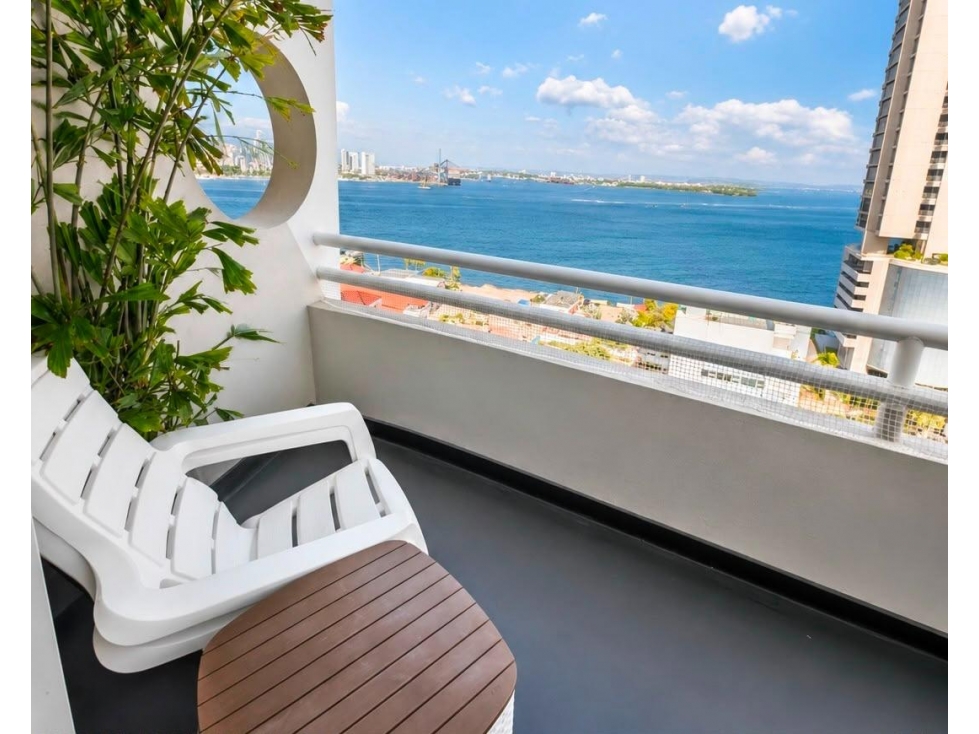 Se vende apartamento amoblado en Bocagrande, en Cartagena — foto 2