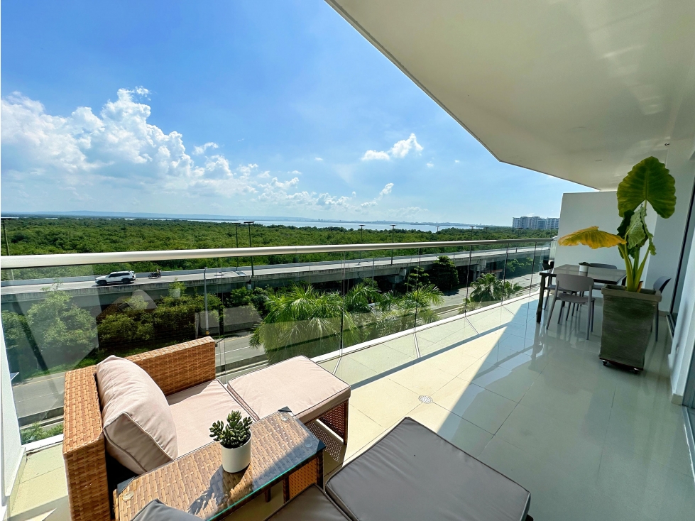 Lindísimo apartamento amoblado en La Boquilla. Cartagena de indias — foto 2