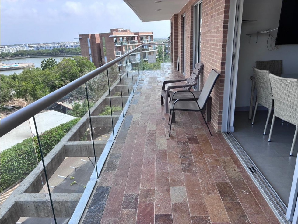 Se arrienda apartamento amoblado en Serena del Mar, Cartagena