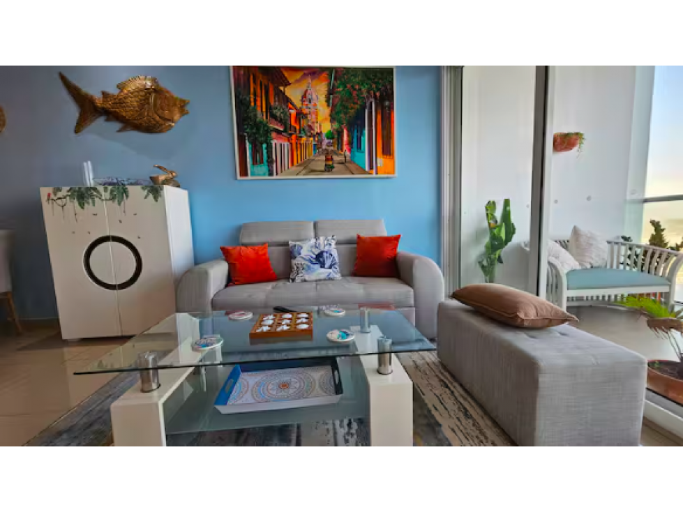 Se vende apartamento amoblado, para uso mixto, Bocagrande, Cartagena — foto 5
