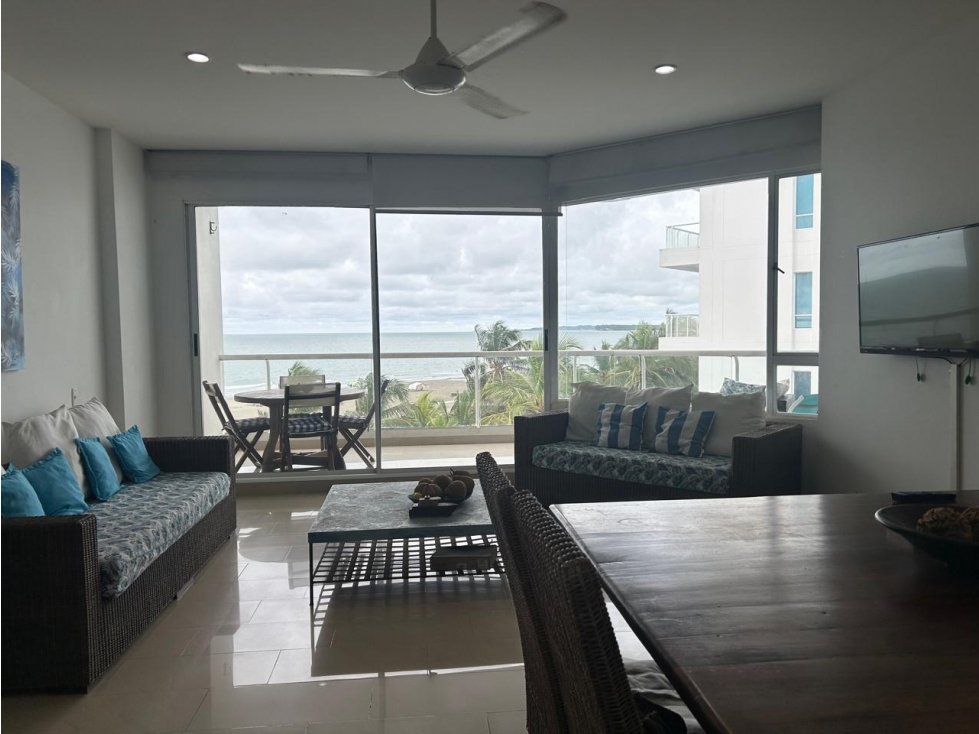 Se Arrienda Apartamento amoblado en La Boquilla, en Cartagena. — foto 3