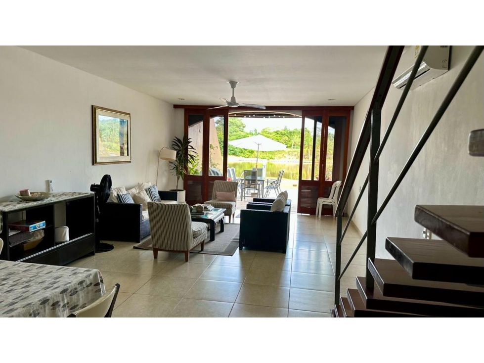 Se vende casa amoblada en la isla de Baru, Cartagena de indias
