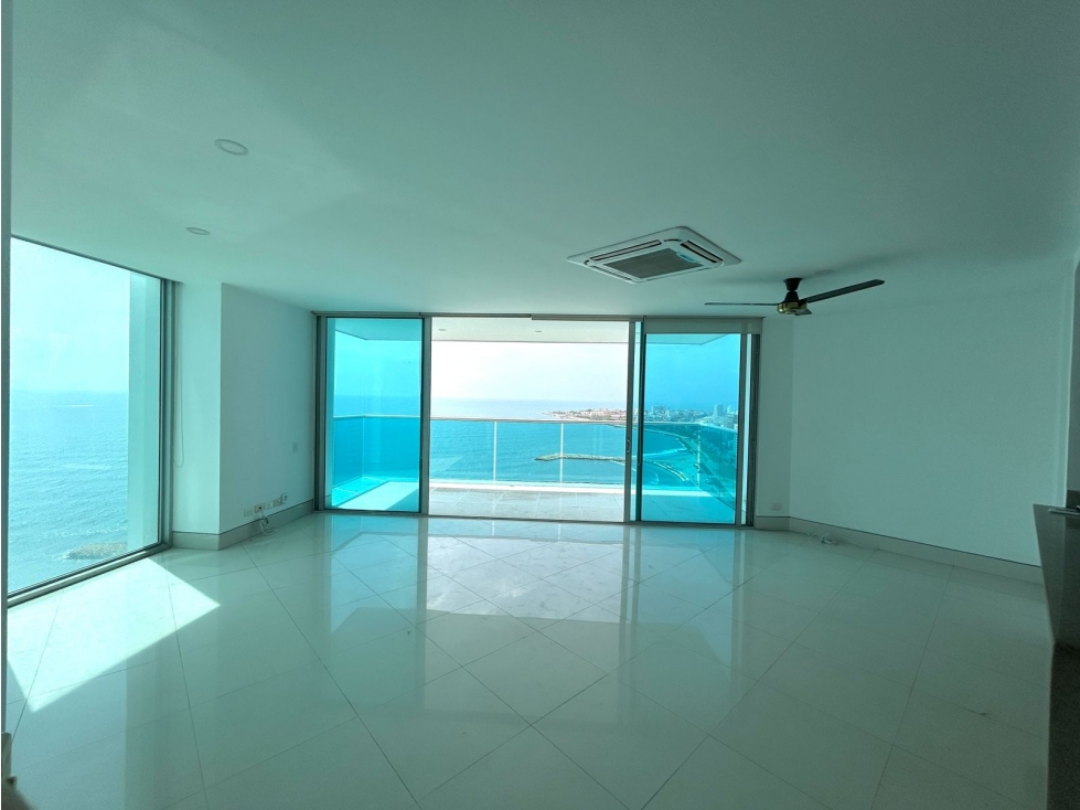 Se vende apartamento frente al mar en Bocagrande, Cartagena de Indias