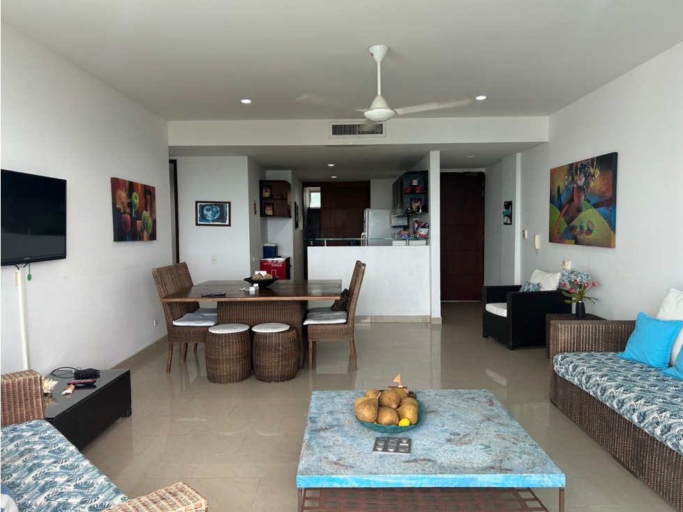 Se Arrienda Apartamento amoblado en La Boquilla, en Cartagena. — foto 4