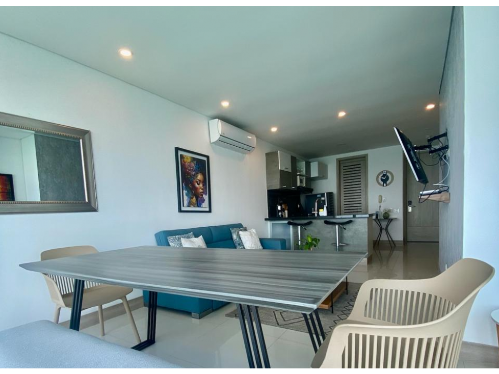 Se vende apartamento amoblado de uso mixto en el Laguito, Cartagena — foto 4