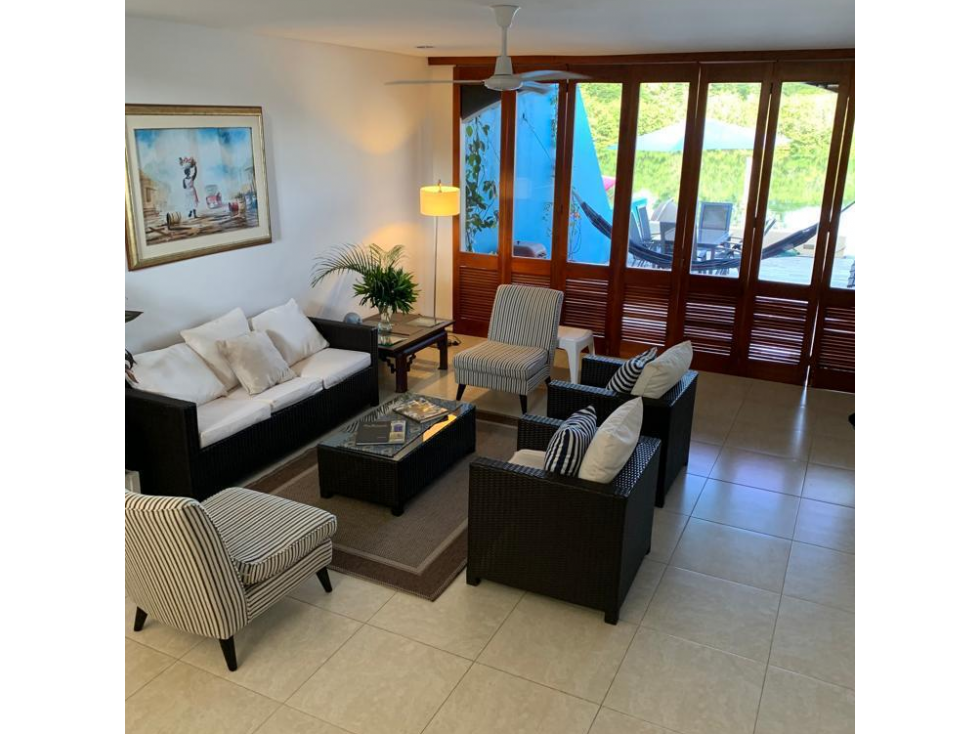 Se vende casa amoblada en la isla de Baru, Cartagena de indias — foto 4