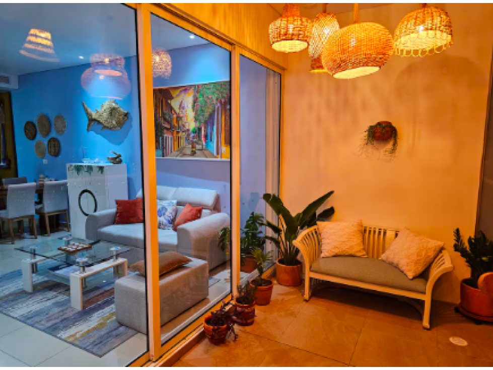 Se vende apartamento amoblado, para uso mixto, Bocagrande, Cartagena — foto 4