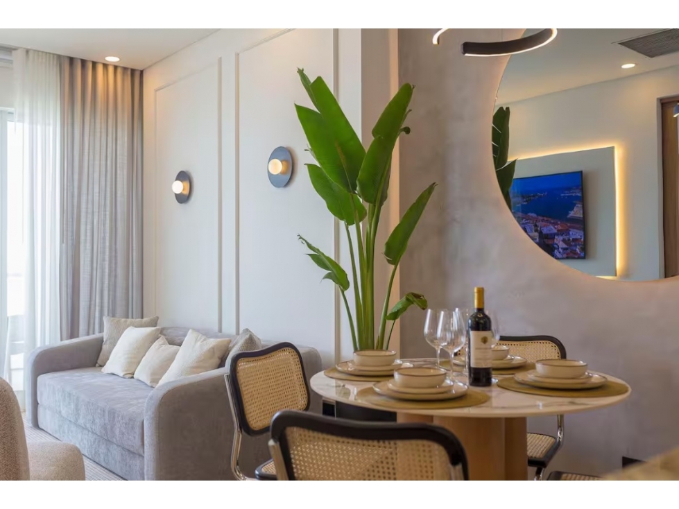Se vende apartamento amoblado, para uso mixto, Bocagrande, Cartagena — foto 4