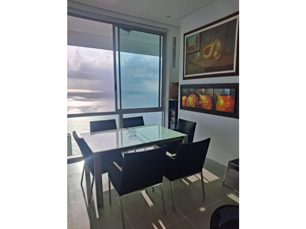 Se vende apartamento amoblado, para uso mixto, Bocagrande, Cartagena — foto 5