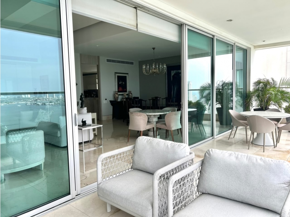 se vende apartamento de lujo en Castillogrande, Cartagena de Indias. — foto 3