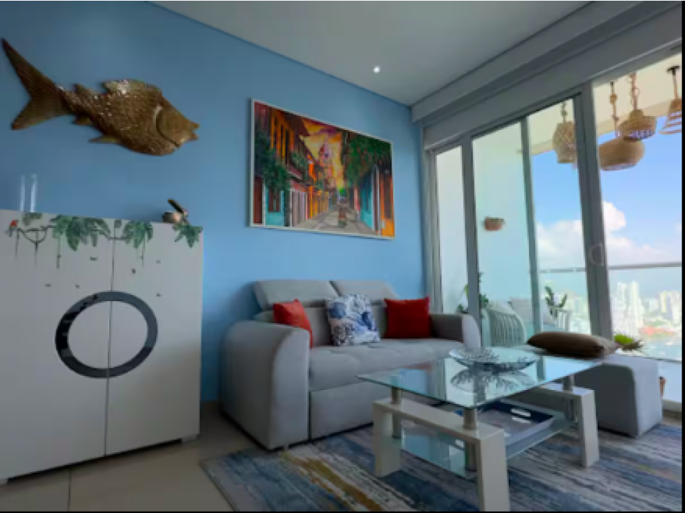 Se vende apartamento amoblado, para uso mixto, Bocagrande, Cartagena — foto 6