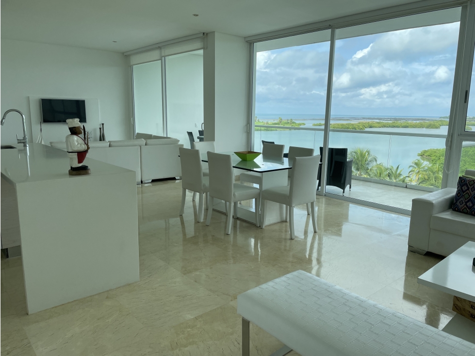 Apartamento, en Karibaná, Sector Punta Canoa, en Cartagena