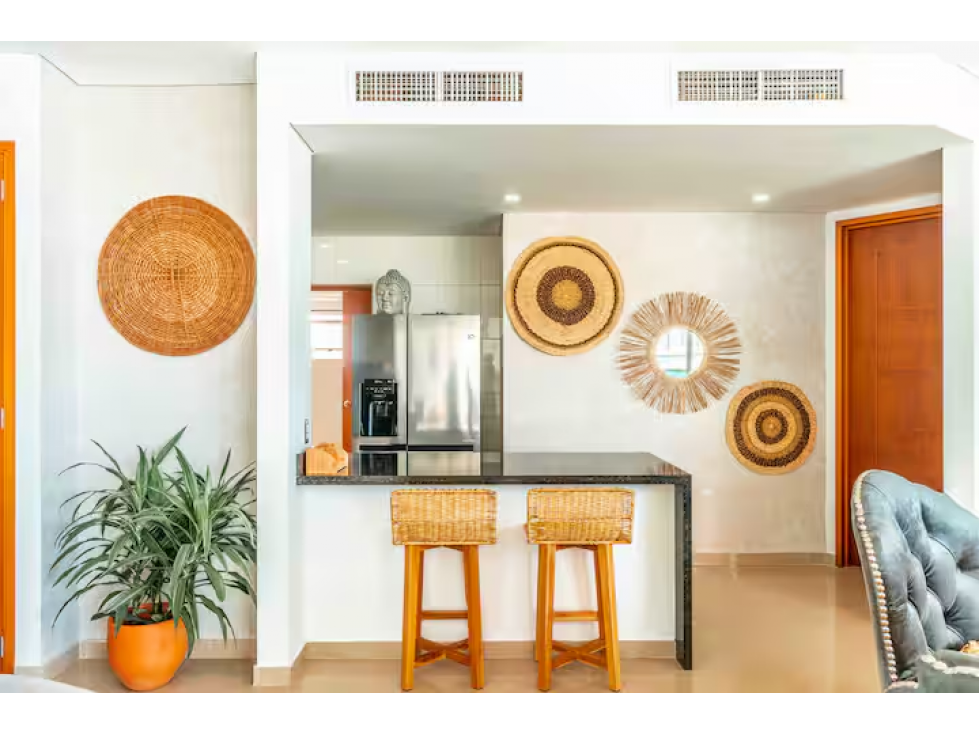 Se vende apartamento amoblado, para uso mixto, Bocagrande, Cartagena — foto 6