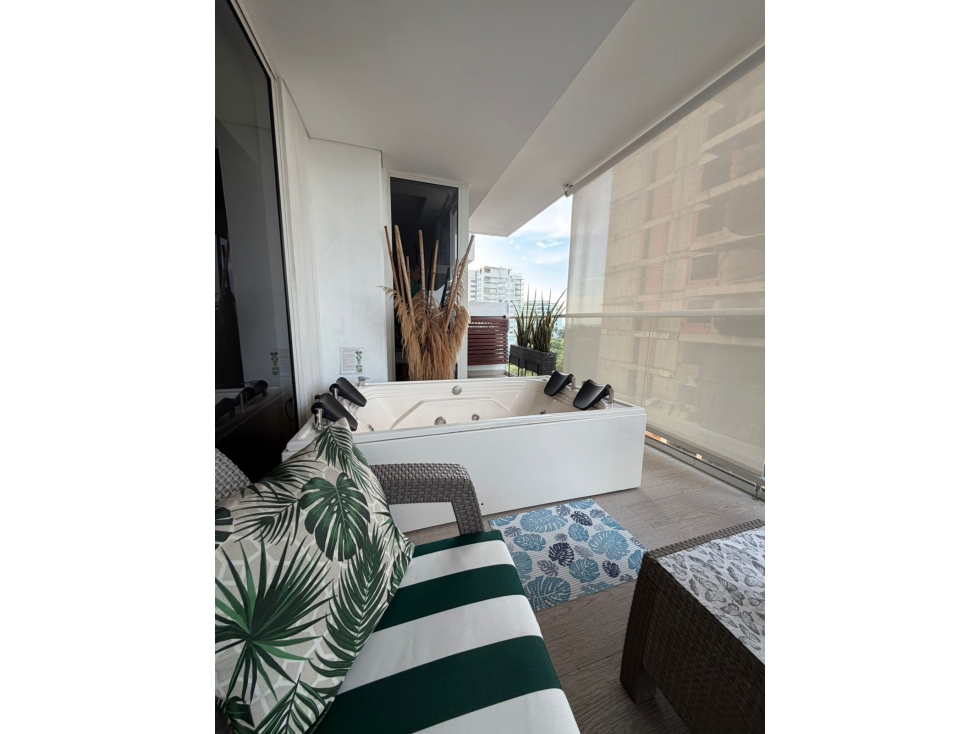 Se vende apartamento amoblado en cielo mar, en Cartagena de Indias.