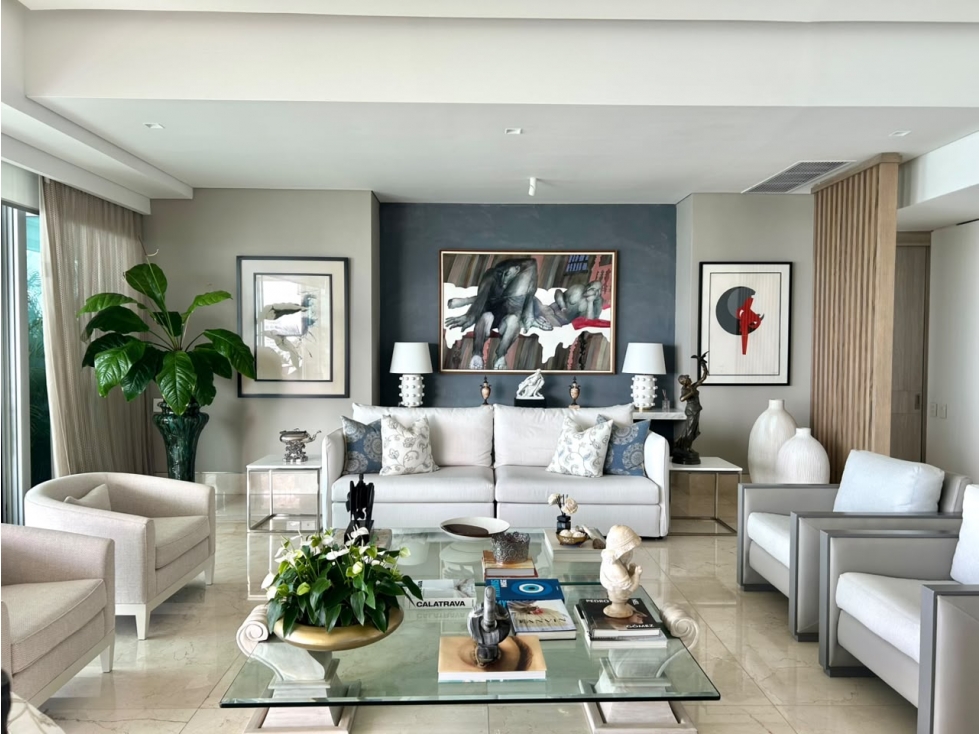 se vende apartamento de lujo en Castillogrande, Cartagena de Indias. — foto 6
