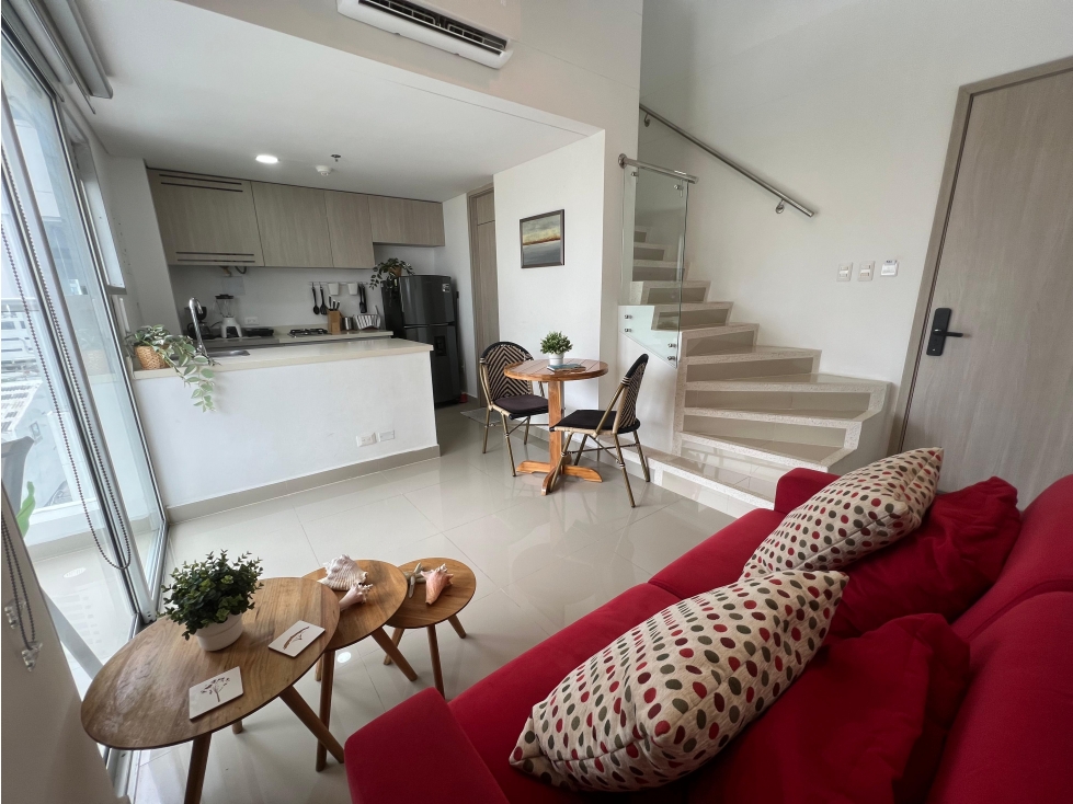 Se arrienda apartamento amoblado, uso mixto en Bocagrande, Cartagena — foto 3