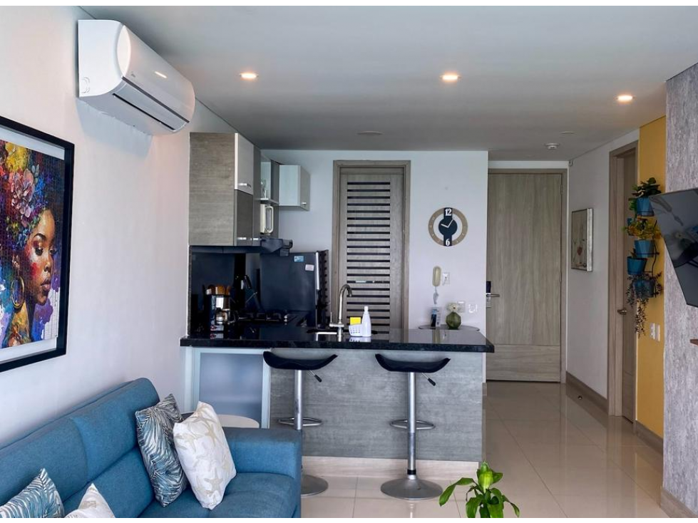 Se vende apartamento amoblado de uso mixto en el Laguito, Cartagena — foto 6