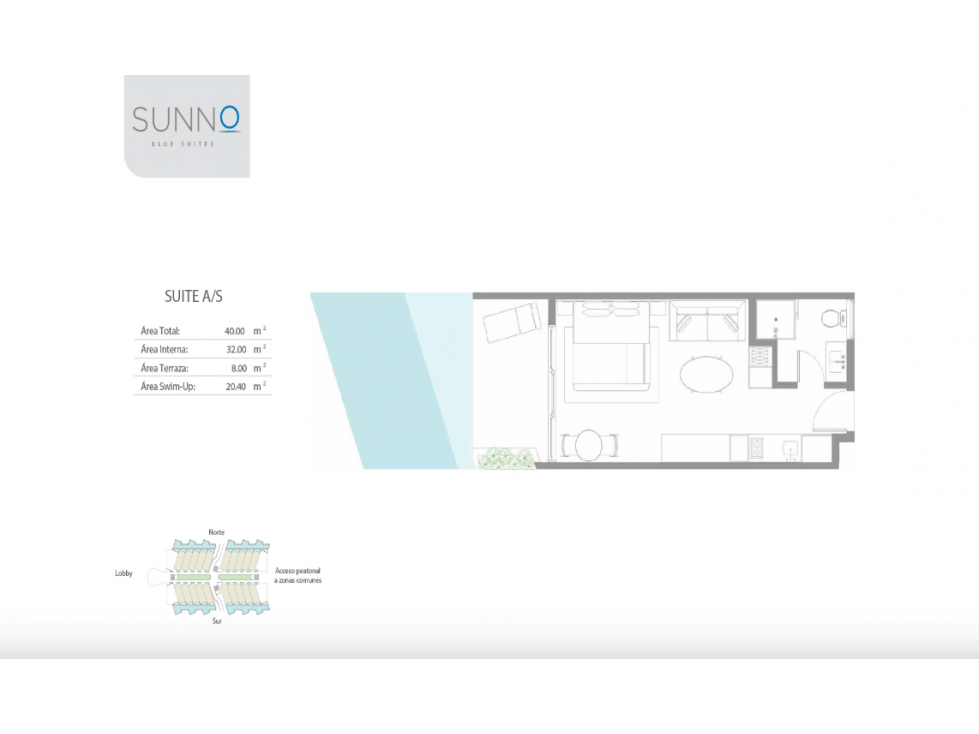 Preventa SUNNO BLUE suite A/S en zona norte, Cartagena de Indias — foto 5