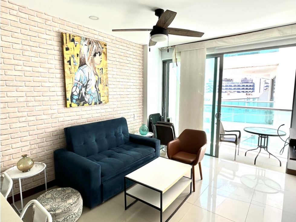 Se arrienda apartamento amoblado en Cielo Mar, en Cartagena de Indias