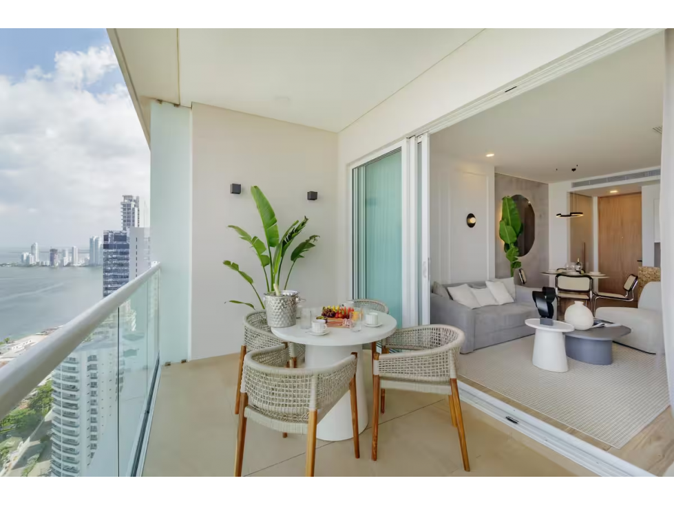 Se vende apartamento amoblado, para uso mixto, Bocagrande, Cartagena — foto 3
