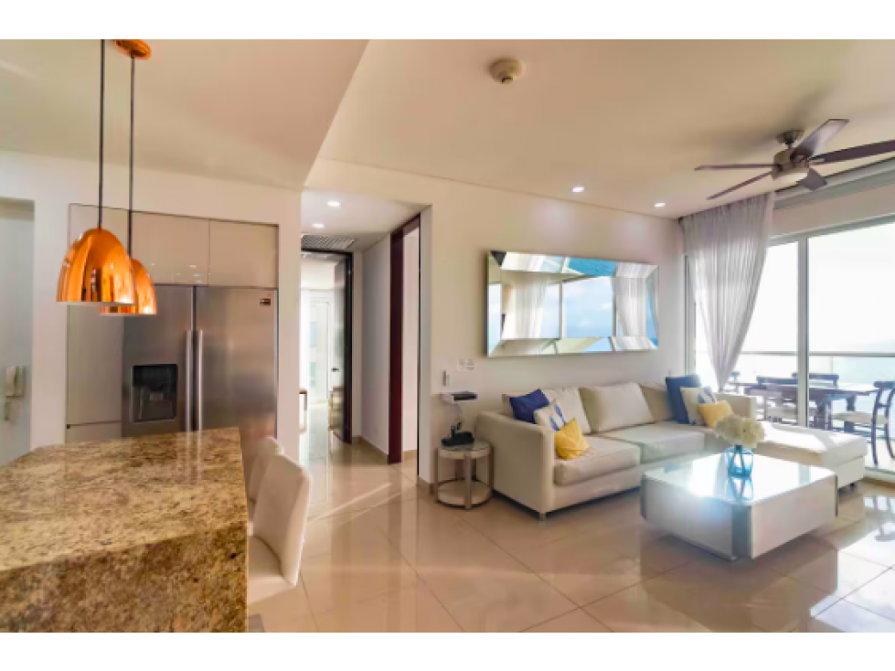 Se vende apartamento de uso mixto amoblado en Bocagrande, Cartagena - 6