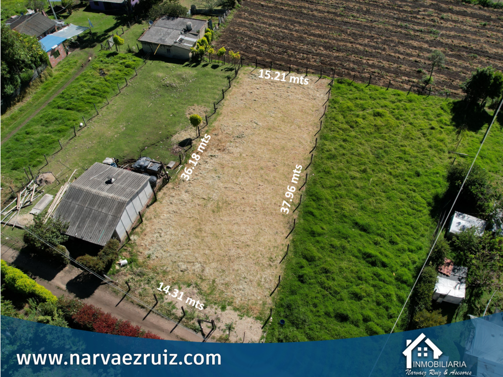 Vendo Lote de 507mts en Tabio Rio Frio Occidental - 5