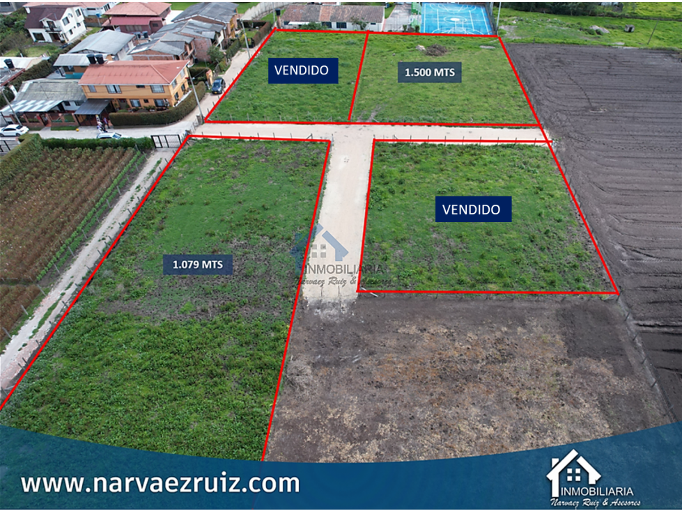 Vendo Lote de 1.079 mts en Tabio Lourdes - 3