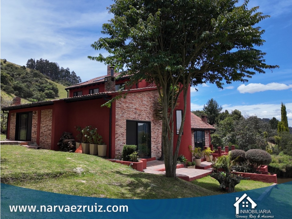 En Venta Hermosa Casa Campestre en Tabio Rio Frio Oriental