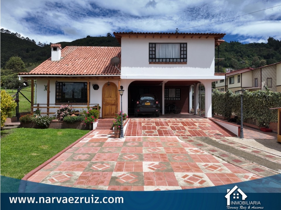 En Venta Hermosa Casa Campestre En Tabio