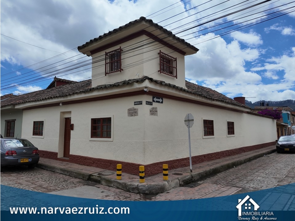 Vendo Casa Colonial en Zona Urbana