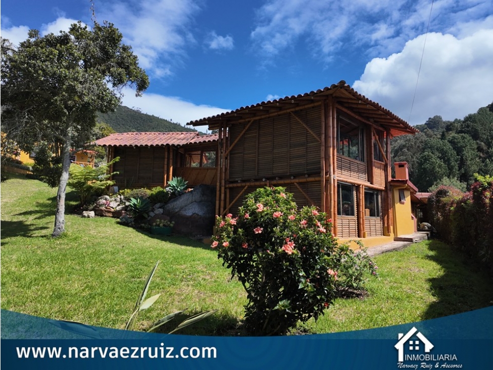 Se Vende Hermosa Casa Campestre en Tabio Vereda Juaica