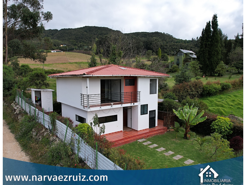 En Venta Hermosa Casa en Tabio Vereda Rio Frio Oriental