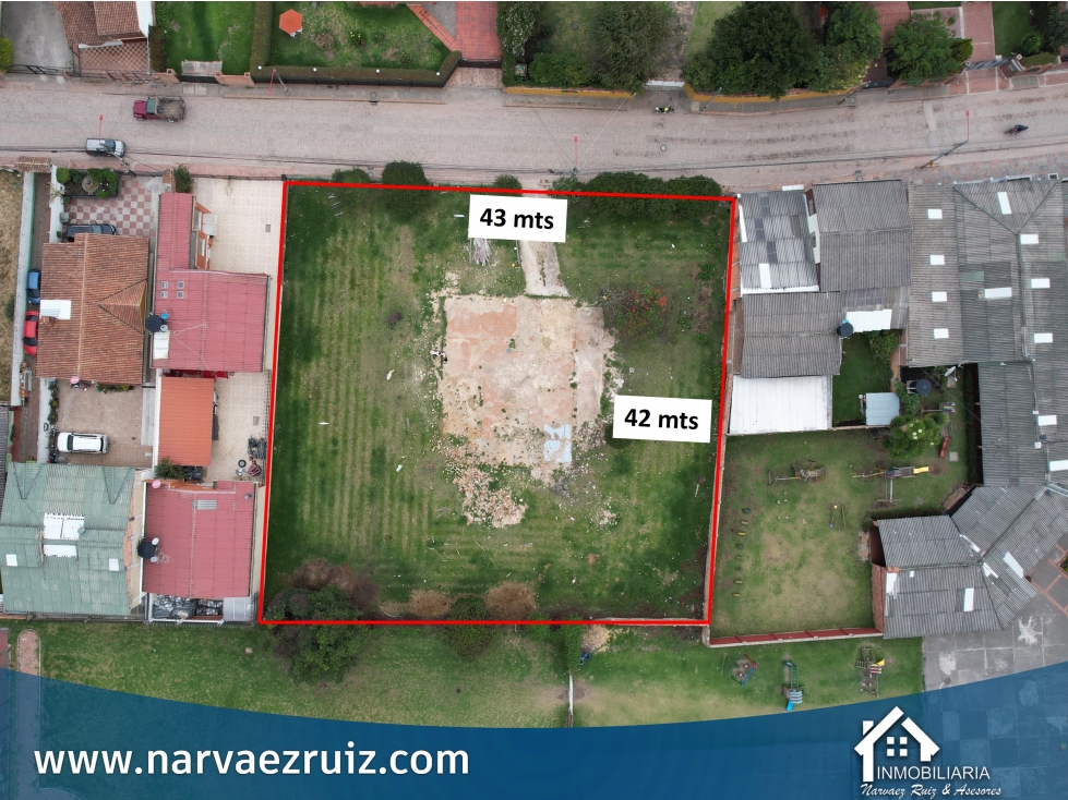 Vendo Lote Urbano de 1.800mts en Tabio - 2
