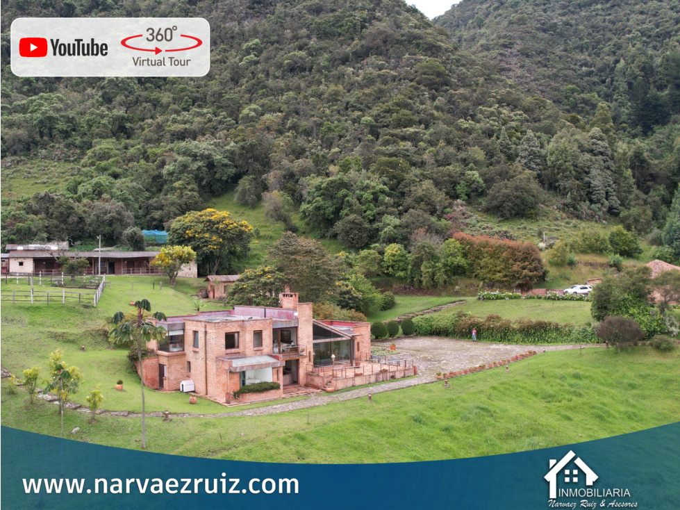 Vendo Espectacular Finca en Tabio Rio Frio Occidental - 1
