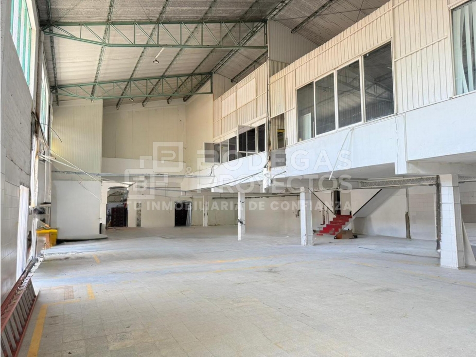 BODEGA DISPONIBLE PARA ARRIENDO EN GUAYABAL