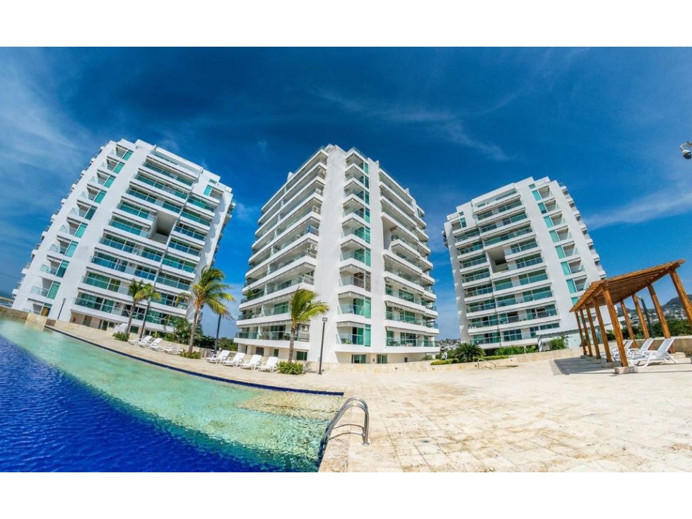 Apartamento en venta, Cartagena, salida y vista al mar — foto 2
