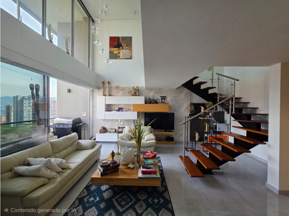 Penthouse Duplex en venta, full vista, Loma del chocho, Envigado — foto 5
