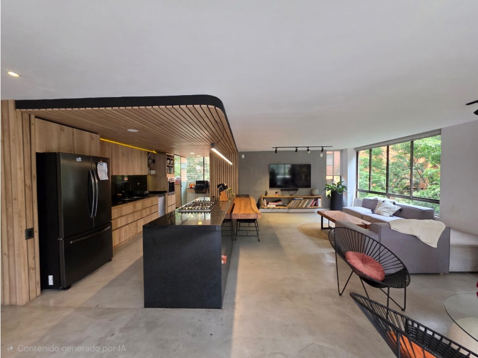 Apartamento totalmente remodelado en venta, El Poblado, Los Gonzalez — foto 2