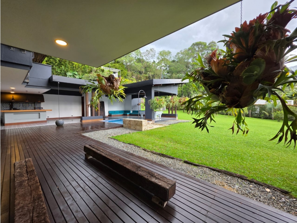 Casa con piscina en venta Envigado, Loma del Escobero — foto 4