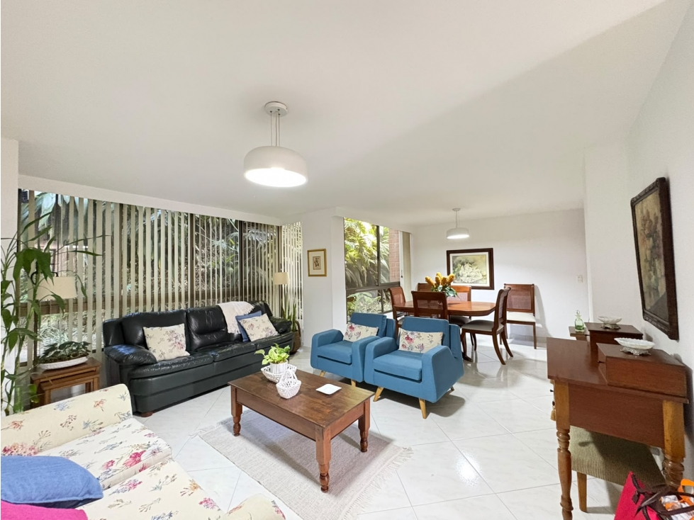 Apartamento en venta, vista a verde, El Poblado, La Frontera +C — foto 3