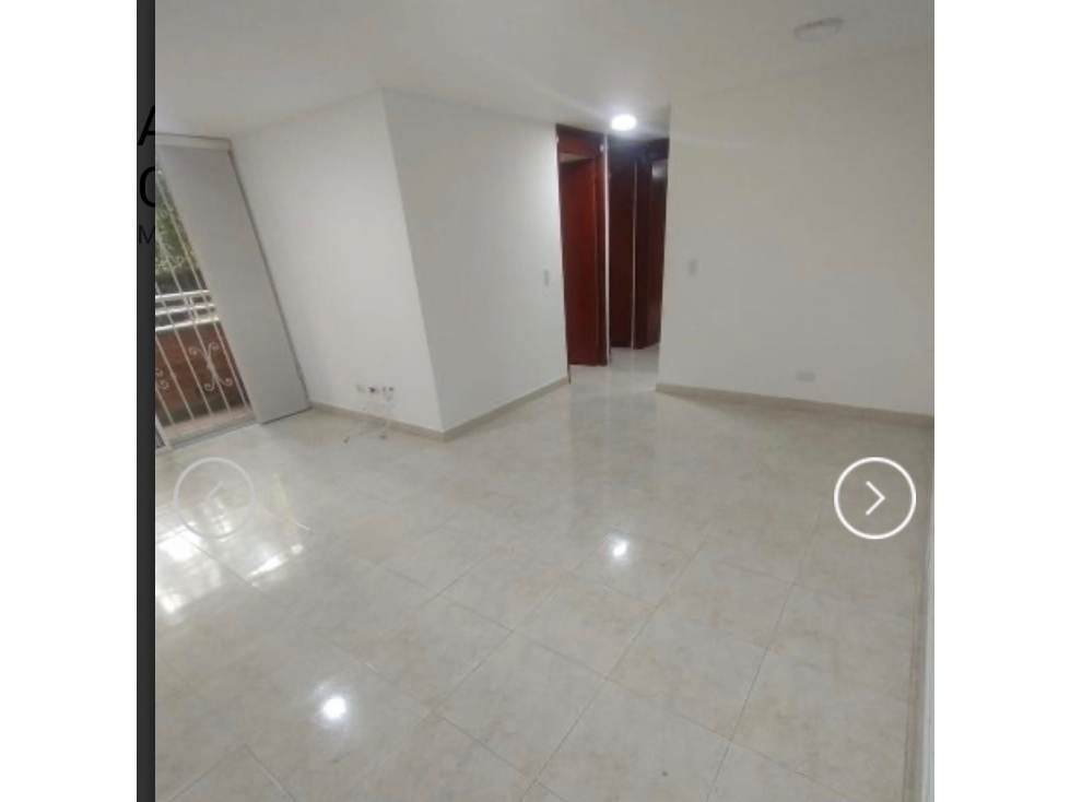 SE VENDE APARTAMENTO EN SECTOR LOMA DE LOS BERNAL EN PRIMER PISO