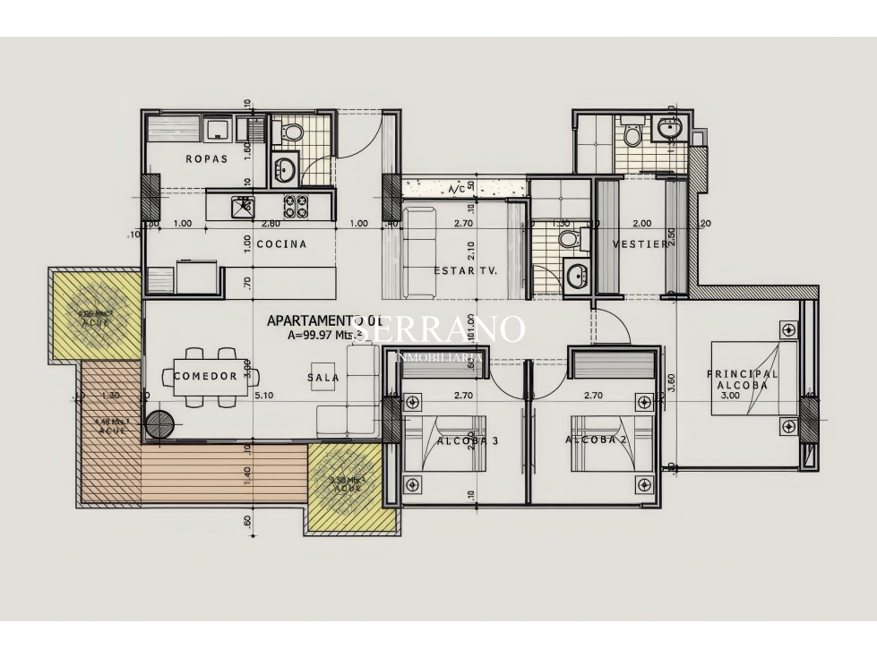 APARTAMENTO EN VENTA EN BOSCO VERTICAL MEJORAS PUBLICAS ORIENTAL — foto 2