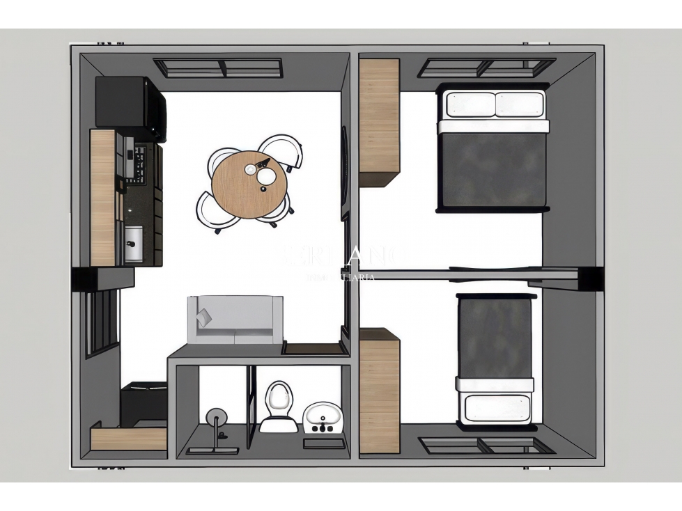 APARTAMENTO EN VENTA EN VERTICE 2 SANTA ANA VILLABEL FLORIDABLANCA — foto 2