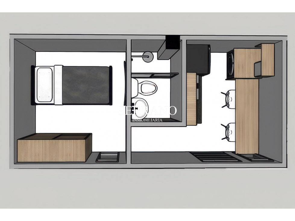 APARTAESTUDIO EN VENTA EN VERTICE 2 SANTA ANA VILLABEL FLORIDABLANCA — foto 2