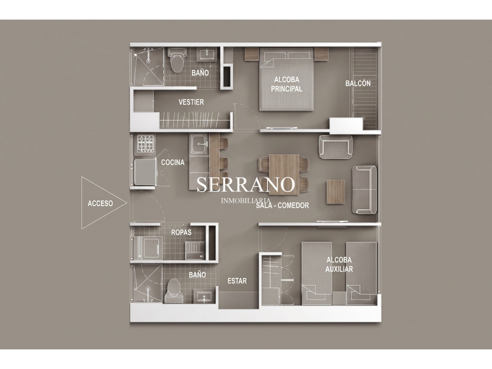 APARTAMENTO EN VENTA EN AMARI ALVAREZ ORIENTAL BUCARAMANGA — foto 2