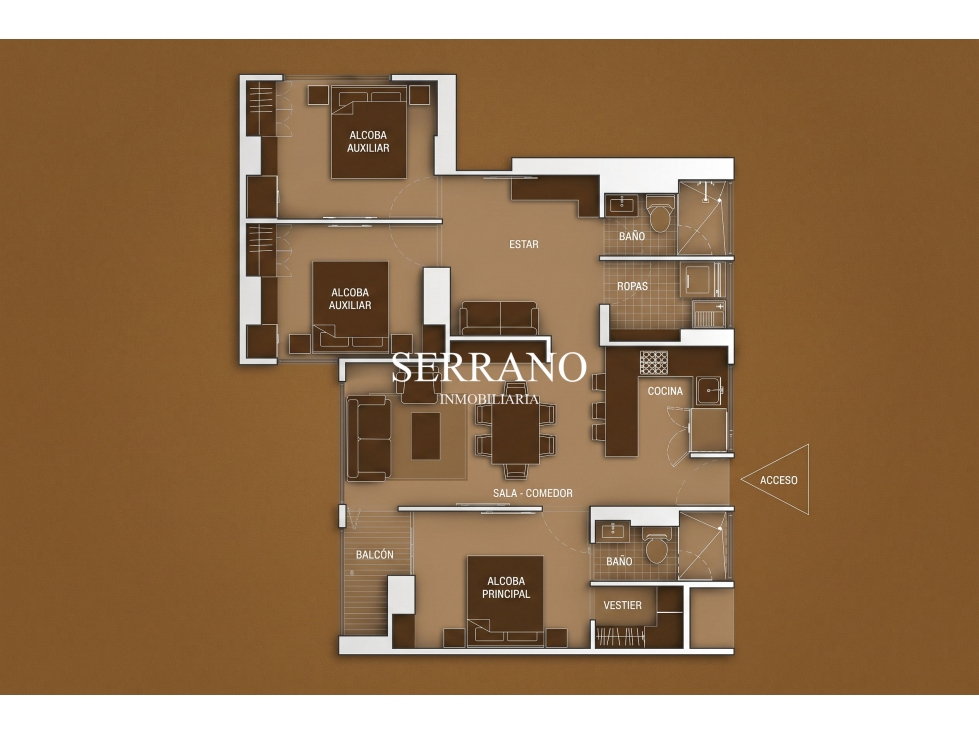 APARTAMENTO EN VENTA EN AMARI ALVAREZ ORIENTAL BUCARAMANGA — foto 2