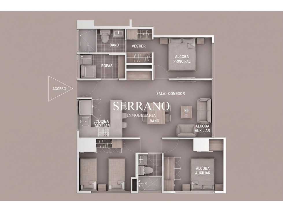 APARTAMENTO EN VENTA EN AMARI ALVAREZ ORIENTAL BUCARAMANGA — foto 2