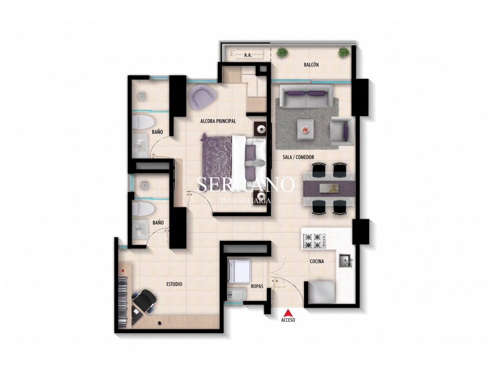 APARTAESTUDIO EN VENTA EN CITY CENTER PUERTA DEL SOL — foto 2